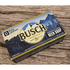 Duke Cannon Busch Soap Beer Soap NIB, Smells Really Good! Sandalwood Scent (139)